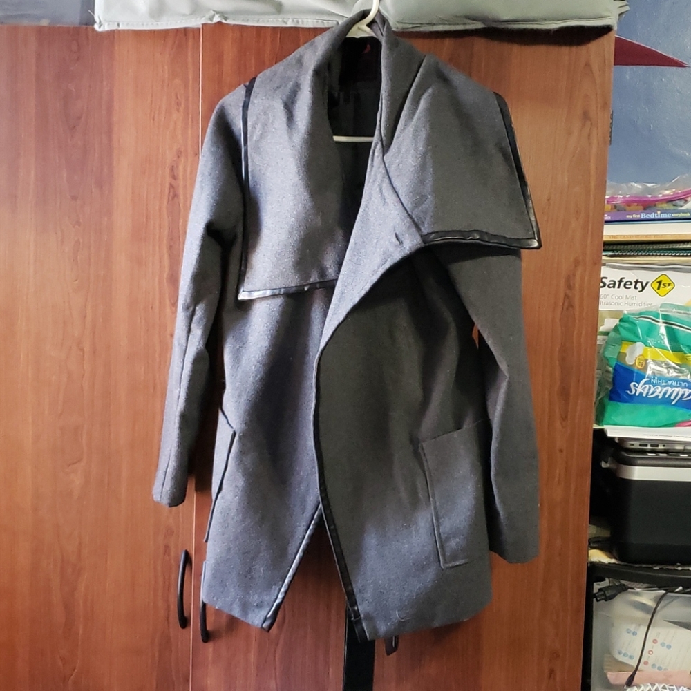 Grey coat
